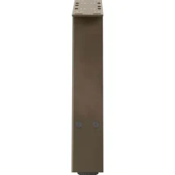 vidaXL Patas para mesa de centro en forma de A (2 unidades, 30 x 30-31 cm, acero) Natural