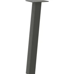 vidaXL Accesorios Para Mesas-Patas para mesa de centro 4 unidades 30 cm acero