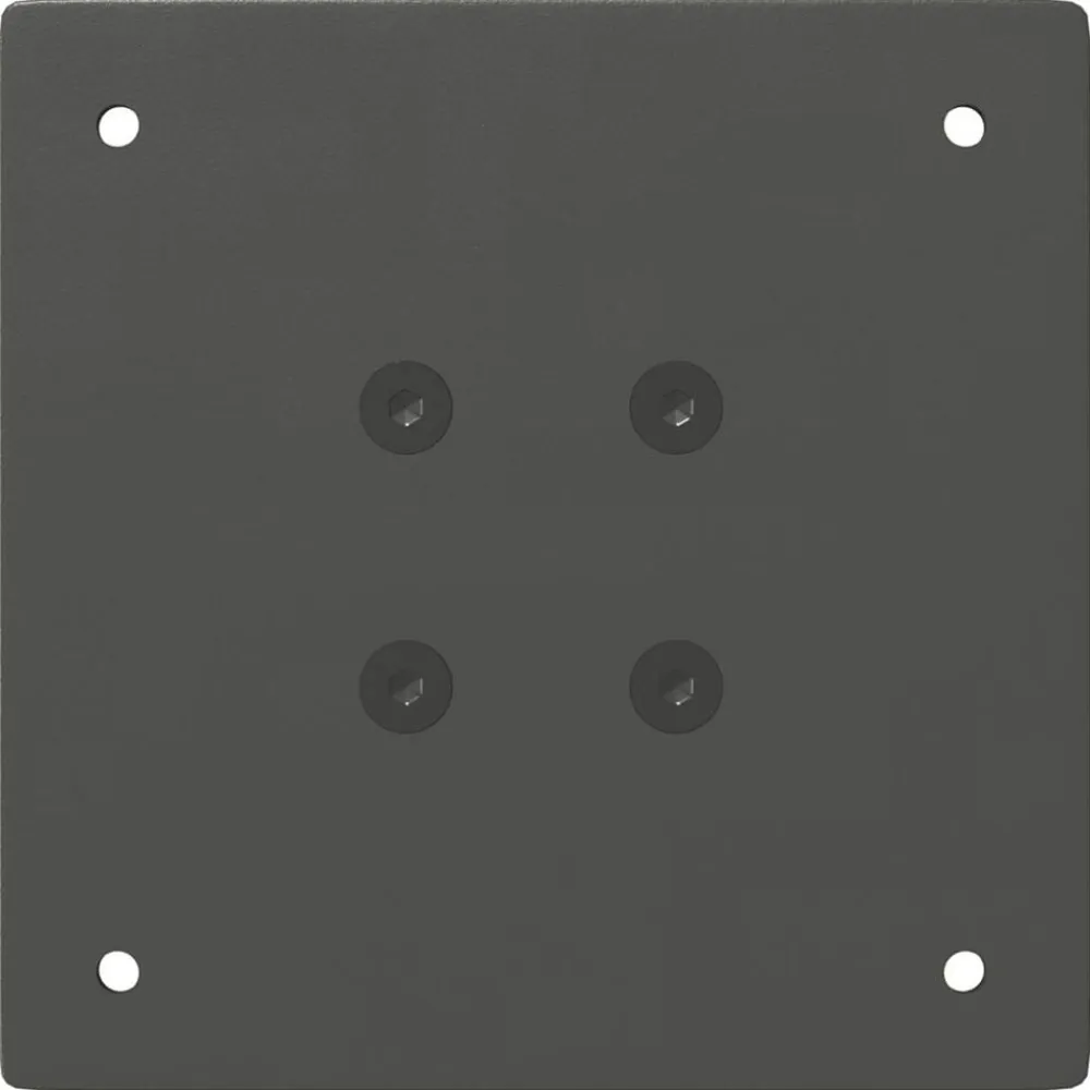 vidaXL Accesorios Para Mesas-Patas para mesa de centro 4 unidades 30 cm acero