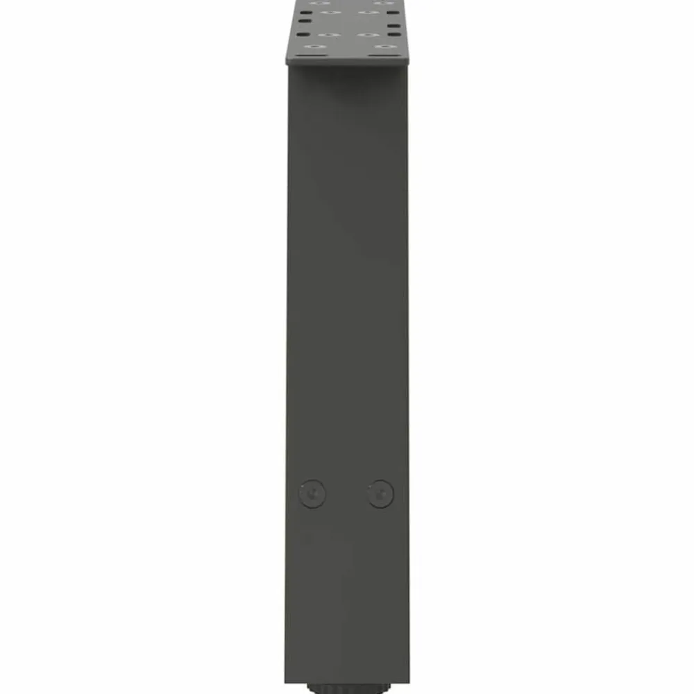 vidaXL Patas para mesa de centro en forma de A (2 unidades), , 30 x (30-31) cm, acero Antracita Online