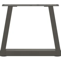 vidaXL Accesorios Para Mesas-Patas para mesa de centro en forma de V (2 unidades), , 30 x (30-31,3) cm, acero