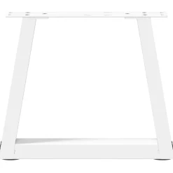 vidaXL Accesorios Para Mesas-Patas para mesa de centro en forma de V (2 unidades), color , 30 x (30-31,3) cm, acero