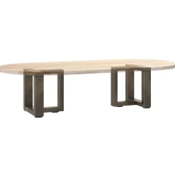 vidaXL Patas para mesa de centro en forma de T (2 unidades), color negro, 30 x 25 x (30-31) cm, acero Natural