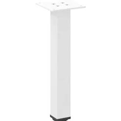 vidaXL Accesorios Para Mesas-Patas para mesa de centro (4 unidades), color , 30-32 cm, acero
