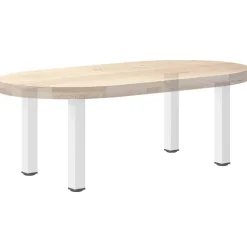vidaXL Accesorios Para Mesas-Patas para mesa de centro (4 unidades), color , 30-32 cm, acero