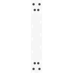 vidaXL Accesorios Para Mesas-Patas para mesa de centro en forma de U (2 unidades), color , 30 x (30-31) cm, acero