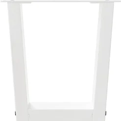 vidaXL Accesorios Para Mesas-Patas para mesa de centro en forma de V (2 unidades), color , 30 x (30-31,3) cm, acero
