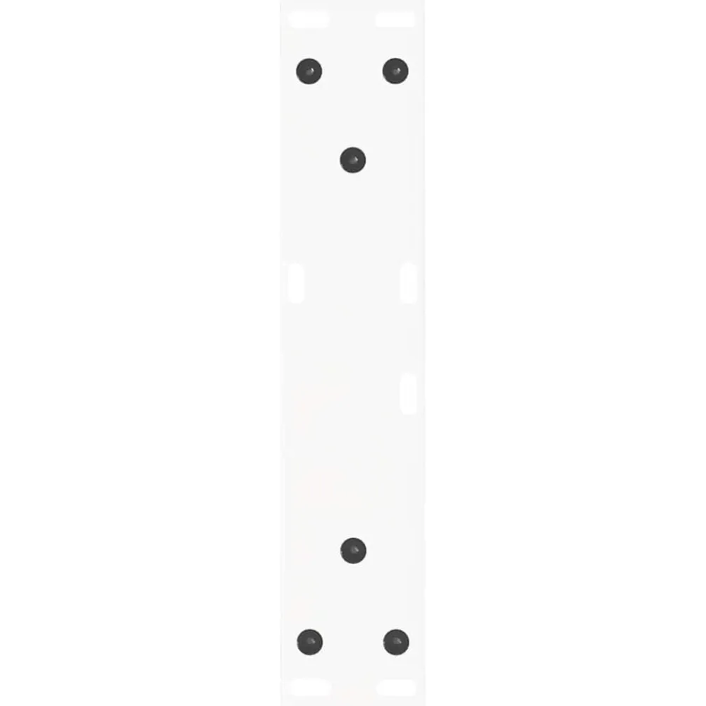 vidaXL Accesorios Para Mesas-Patas para mesa de centro en forma de V (2 unidades), color , 30 x (30-31,3) cm, acero