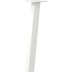 vidaXL Accesorios Para Mesas-Patas para mesa de centro (4 unidades), color , 30 cm, acero