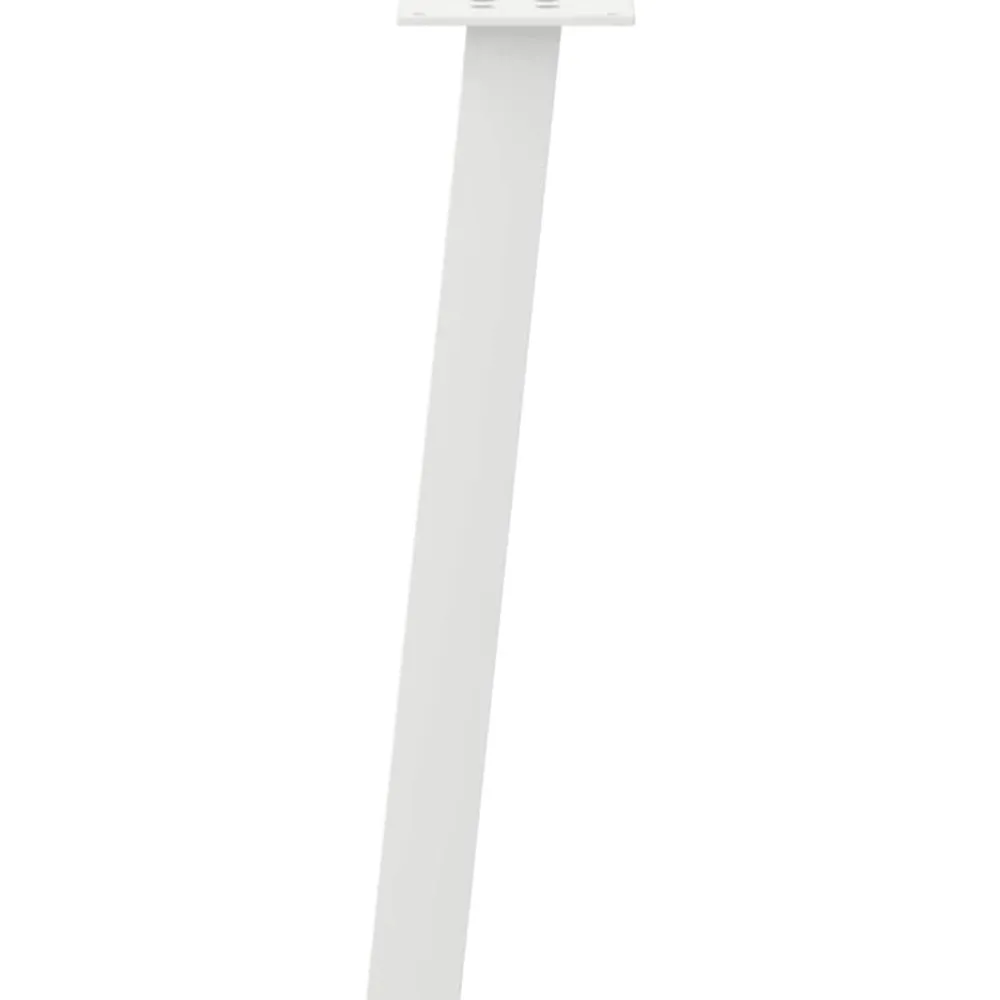 vidaXL Accesorios Para Mesas-Patas para mesa de centro (4 unidades), color , 30 cm, acero
