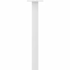 vidaXL Accesorios Para Mesas-Patas para mesa de centro (4 unidades), color , 30 cm, acero