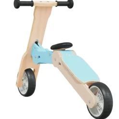vidaXL Patinete de niños 2 en 1 Azul claro
