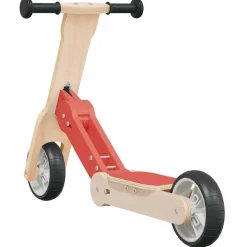 vidaXL Patinete de niños 2 en 1 Rojo Outlet