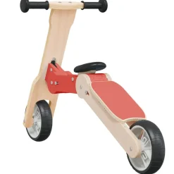 vidaXL Patinete de niños 2 en 1 Rojo Outlet