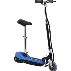 vidaXL Patinete eléctrico con asiento 120 W Azul Online