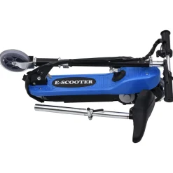 vidaXL Patinete eléctrico con asiento 120 W Azul Online