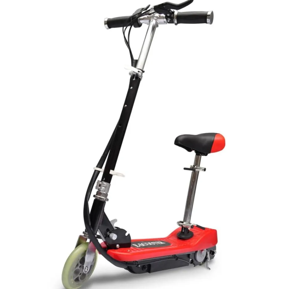 vidaXL Actividades Al Aire Libre-Patinete eléctrico con asiento 120 W