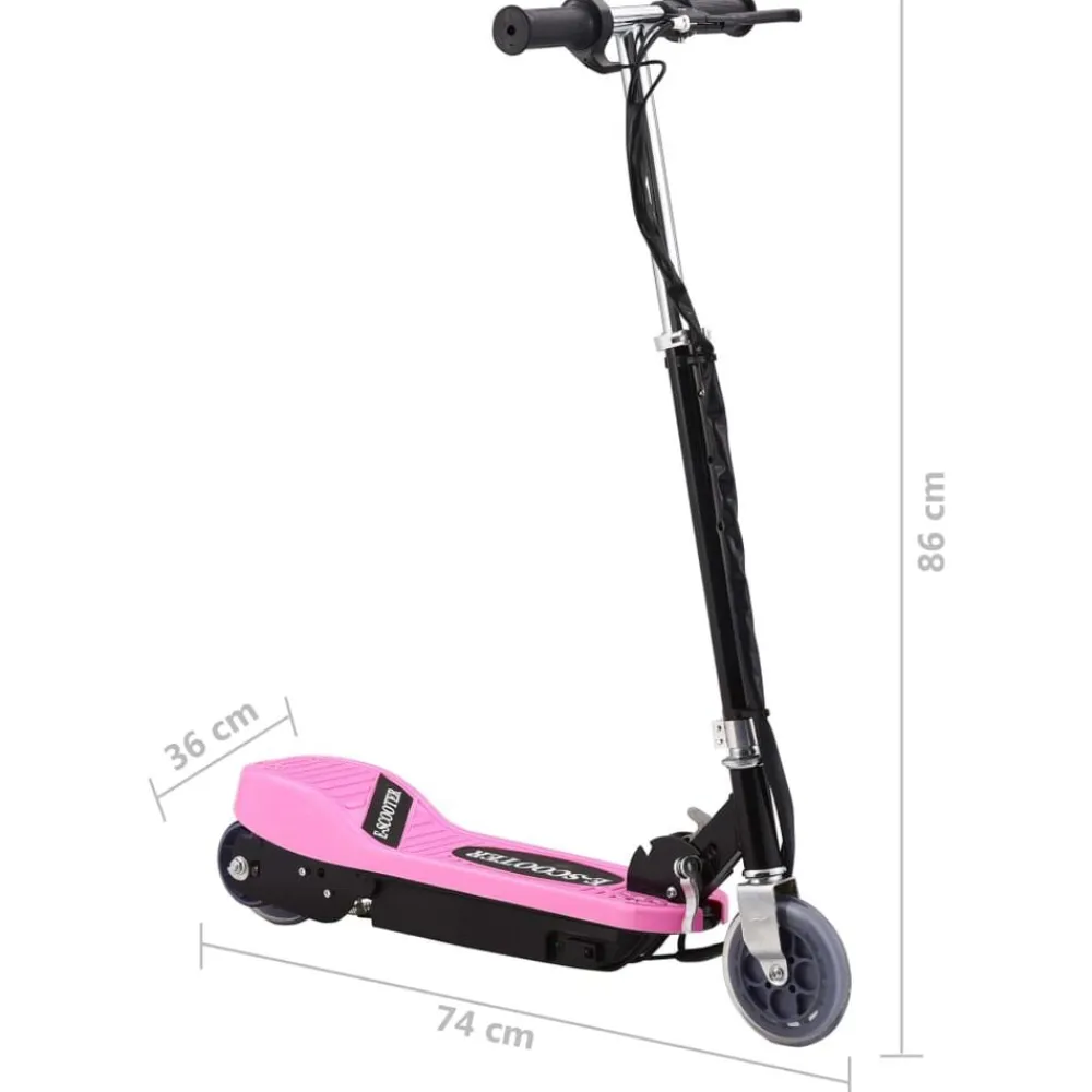 vidaXL Actividades Al Aire Libre-Patinete eléctrico 120 W