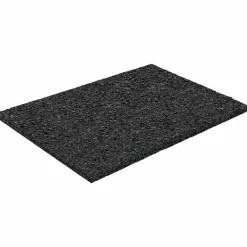 vidaXL Patio de gránulo de goma Negro 6 x 9 x 0,3 cm Goma