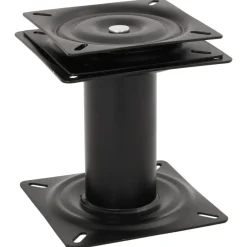 vidaXL Piezas Y Accesorios Para Vehículos-Pedestal de asiento de barco con asiento giratorio 360° acero
