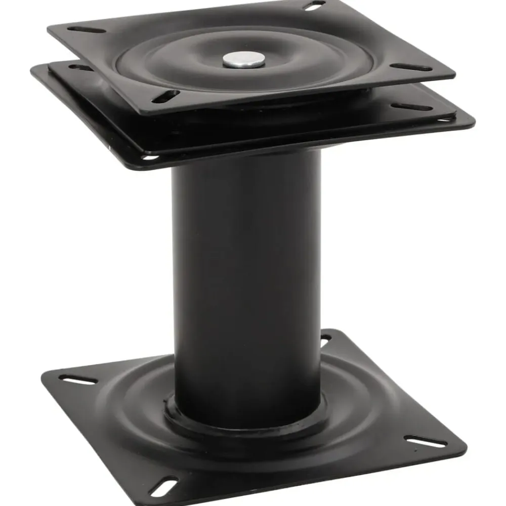 vidaXL Piezas Y Accesorios Para Vehículos-Pedestal de asiento de barco con asiento giratorio 360° acero