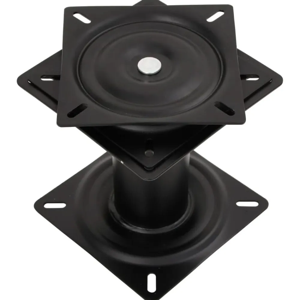 vidaXL Piezas Y Accesorios Para Vehículos-Pedestal de asiento de barco con asiento giratorio 360° acero