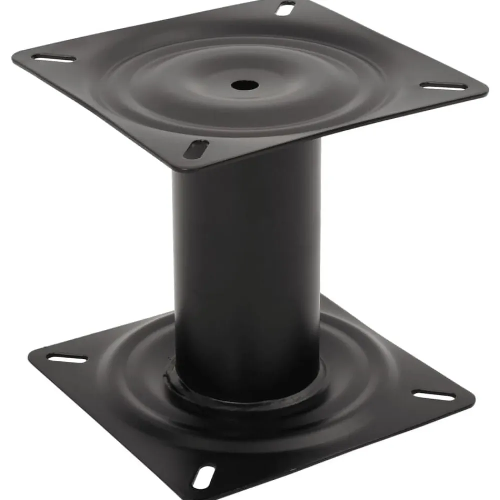 vidaXL Piezas Y Accesorios Para Vehículos-Pedestal de asiento de barco con asiento giratorio 360° acero