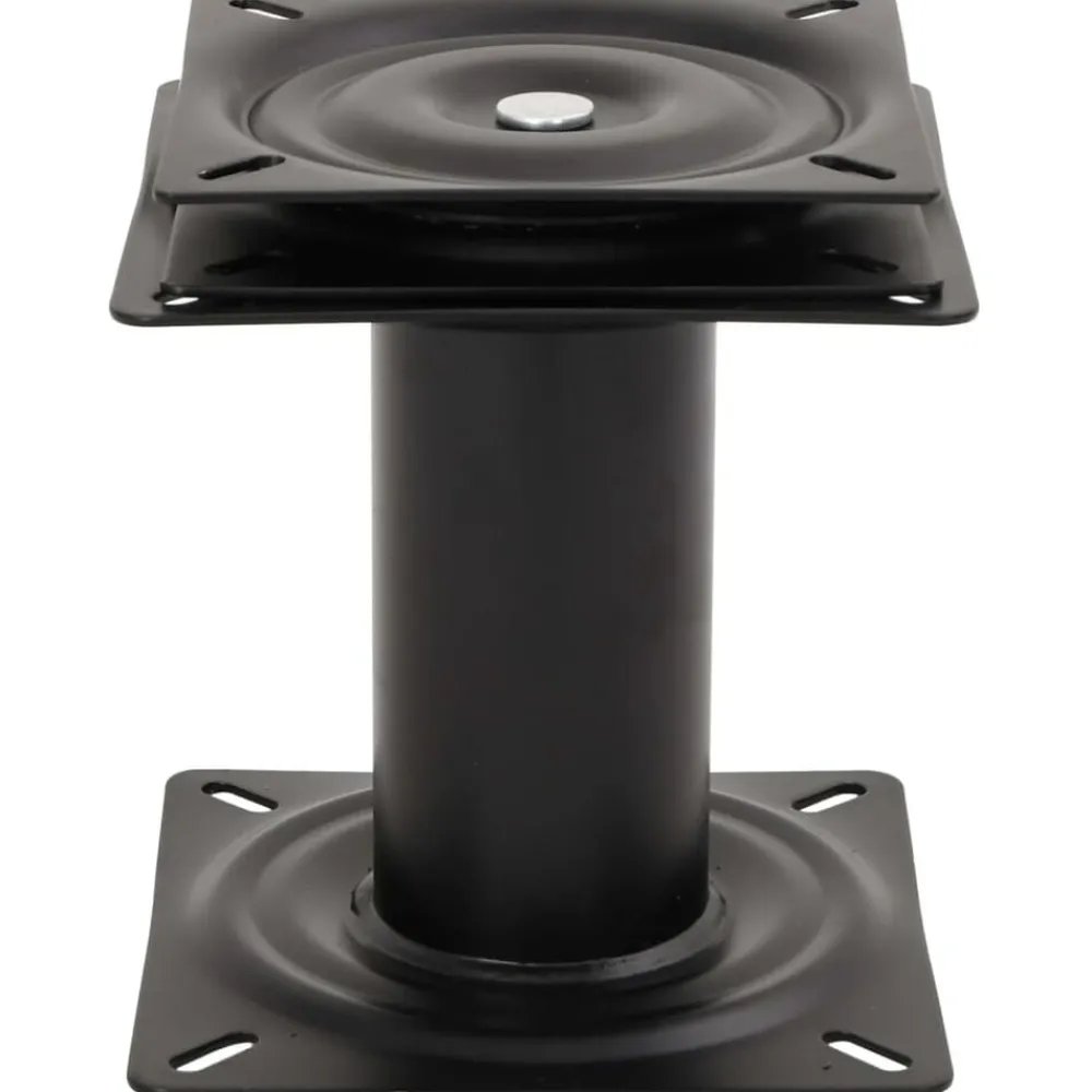 vidaXL Piezas Y Accesorios Para Vehículos-Pedestal de asiento de barco con asiento giratorio 360° acero