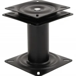 vidaXL Piezas Y Accesorios Para Vehículos-Pedestal de asiento de barco con asiento giratorio 360° acero