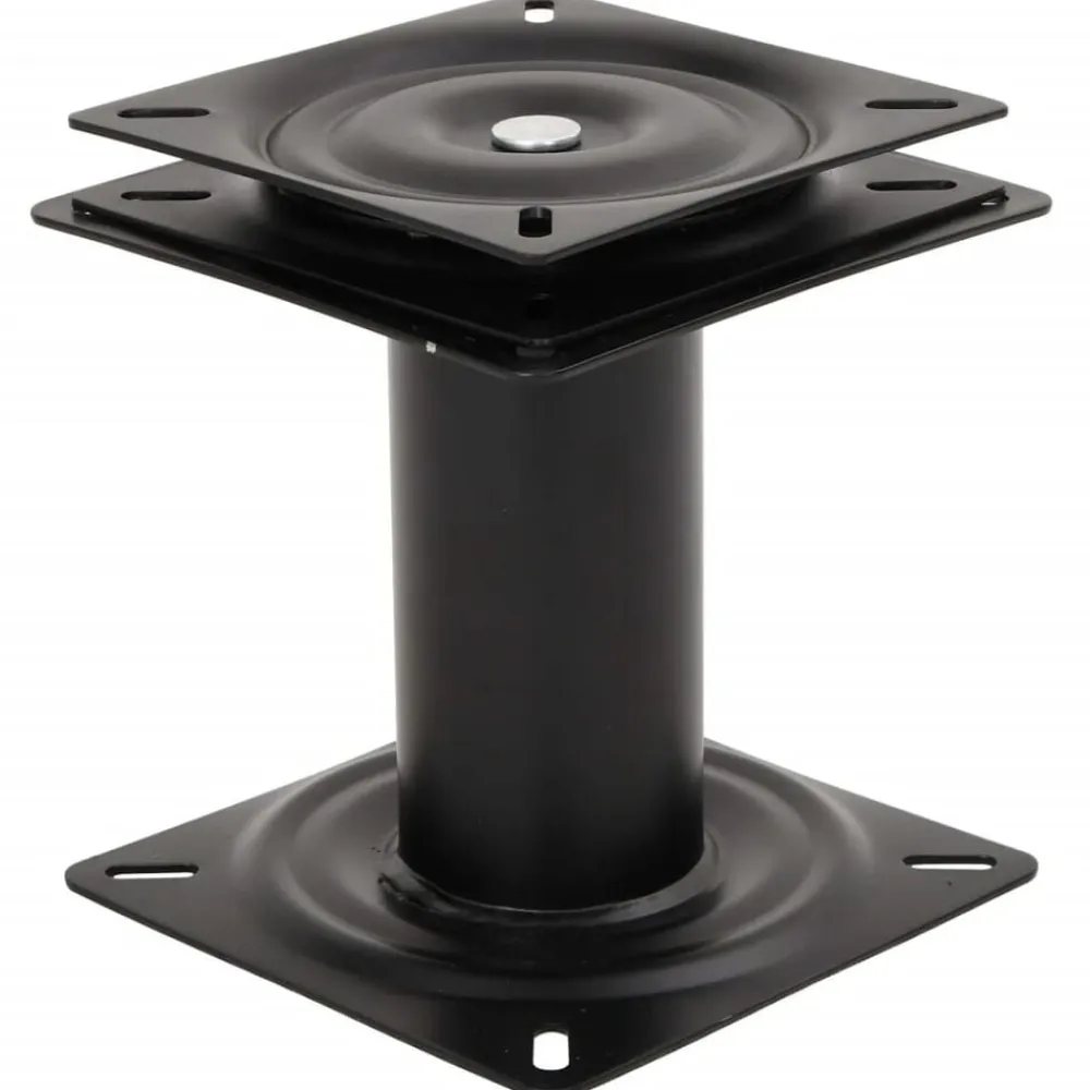 vidaXL Piezas Y Accesorios Para Vehículos-Pedestal de asiento de barco con asiento giratorio 360° acero