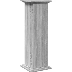vidaXL Jardín-Pedestal expositor con almacenaje 31x30x90 cm