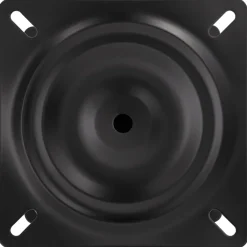vidaXL Pedestal para asiento de barco acero negro 18 cm Outlet