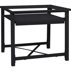 vidaXL Pedestal para Lavadora 60 x 56 x 52 cm Acero Negro New