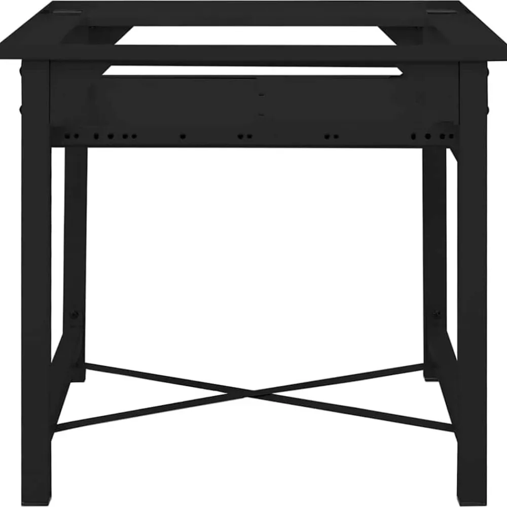 vidaXL Pedestal para Lavadora 60 x 56 x 52 cm Acero Negro New