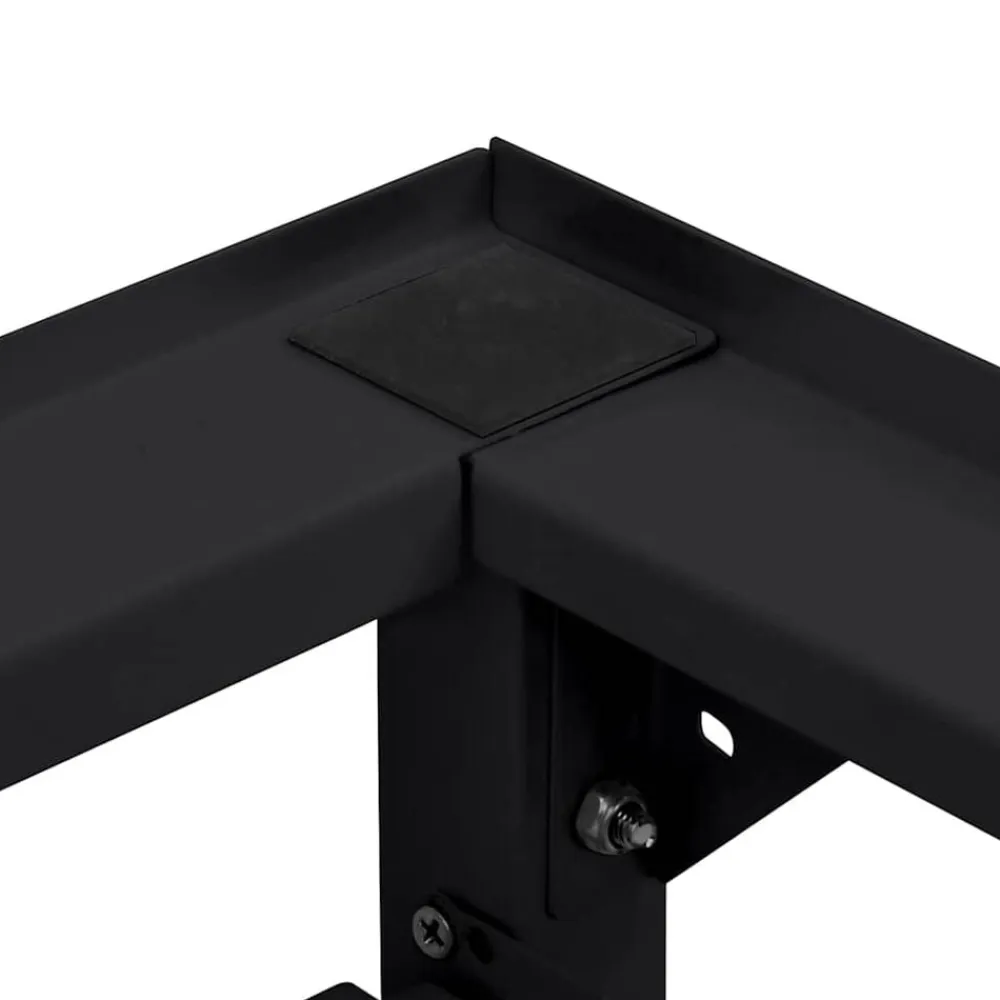 vidaXL Pedestal para Lavadora 60 x 56 x 52 cm Acero Negro New