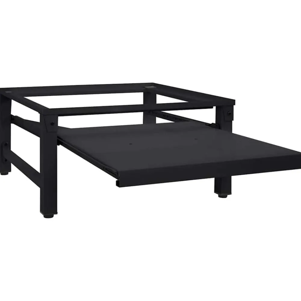 vidaXL Accesorios Para Electrodomésticos-Pedestal para Lavadora 62 x 60,5 x 32,5 cm Acero
