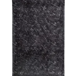 vidaXL Pegatina de mueble autoadhesiva PVC mármol 90x500 cm Negro Discount
