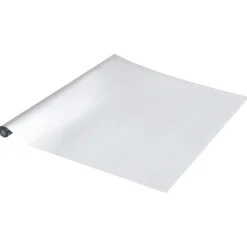 vidaXL Arte Y Ocio-Pegatina de mueble autoadhesiva PET plateado 90x500 cm