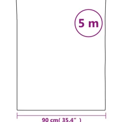 vidaXL Pegatinas de mueble autoadhesivas PET plateado 90x500 cm Best