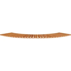 vidaXL Piscina Y Spa-Peldaños para bañera de hidromasaje 2 uds madera maciza acacia