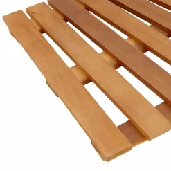 vidaXL Piscina Y Spa-Peldaños para bañera de hidromasaje 2 uds madera maciza acacia