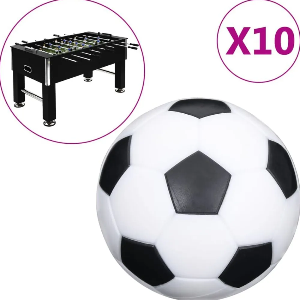 vidaXL Juegos De Interior-Pelotas para futbolín de 32 mm ABS