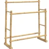 vidaXL Maletas Y Bolsos De Viaje-Perchero de bambú 100x30x100 cm