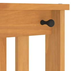 vidaXL Bancos-Perchero de entrada SANDNES 45x40x159,5cm madera maciza de pino
