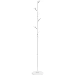 vidaXL Decoración-Perchero de hierro con recubrimiento en polvo 175 cm