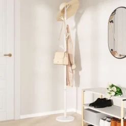 vidaXL Decoración-Perchero de hierro con recubrimiento en polvo 175 cm
