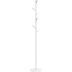 vidaXL Decoración-Perchero de hierro con recubrimiento en polvo 175 cm