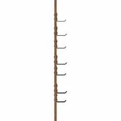 vidaXL Estanterías-Perchero de pared Madera vieja 30 x 1,5 x 80 cm