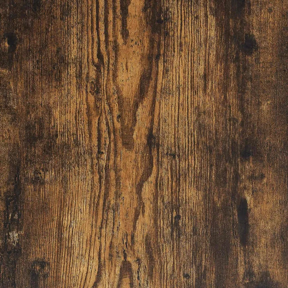 vidaXL Perchero de pared con estante 85 x 10 x 45 cm Roble ahumado Hot