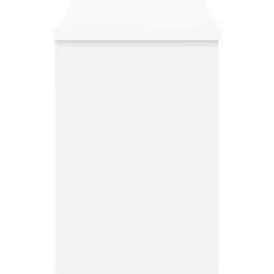vidaXL Perchero de pared 50 x 20 x 30 cm Madera de ingeniería White Best